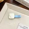Pinzas para el cabello coreanas de macarrón de colores en forma de corazón, Pinzas dulces de pico de pato, Pinzas para flecos, Accesorios versátiles para el cabello, Tocado