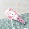 Coelho Urso Celebridade Mercadoria Acrílico BB Clip Grampo de Cabelo Acessório de Cabelo Item de Suporte para Show com Fotos