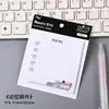 Notas Adhesivas Meow Affairs Creativas Lindas Lista Pegajosa Planificador Manual de Gestión del Tiempo Mini Bloc de Notas