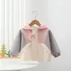 Sudadera con Capucha y Forro Nueva, Linda y Divertida de Primavera y Otoño para Niños y Niñas con Adorno de Dibujos Animados
