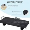Estante de Madera para Jabón de Baño Charola para Jabón Taburete Pequeño Estante de Almacenamiento Taburete Pequeño de Madera Estante para Macetas Estante de Almacenamiento