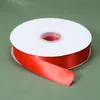 80 Jardas 2,5cm Fita de Poliéster Cor Sólida Fábrica Atacado Fita para Bolo Atacado Fita para Casamento Fita para Embalagem Artesanal