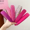 Faixa de Cabeça com Coroa Alta para Mulheres, Novo Estilo com Toque de Luxo, Faixa de Cabelo Larga Versátil para Sair, Acessório de Cabelo para Lavar o Rosto