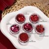 Año Nuevo Rojo Uñas Arte Polvo Brillante Decoraciones Deslumbrante Láser Polvo Aurora Ancora Accesorios Mayoreo Uñas Coloridas