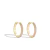 Pendientes de Aro Grandes Lisos Estilo Hip-hop INS Llenos de Circonita Pendientes de Aro con Brillo Pendientes de Aro de Moda para Hombres y Mujeres