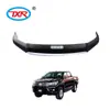Tixinrui é Adequado para Toyota Hilux com Saídas de Ar, Preto Fosco Pedra de Areia Bloqueio Protetor Acessórios Decorativos para Caminhonete Off-Road