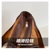 Bolso de Hombro Plegable, Bolso de Compras Casual con Cremallera de Gran Capacidad, Bolso de Mano Tote Versátil Nuevo para Viajes Transfronterizos