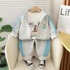 Traje para niño Primavera Nuevo Guapo Tres Piezas Animal de Dibujos Animados Ropa Infantil Primavera y Otoño Traje Infantil Transfronterizo