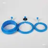 Anillo Alimentador para Acuario Alimentador de Comida para Peces Dispositivo Alimentador de Peces Fijador de Comida para Peces Alimentador Flotante para Acuario Anti-Salpicaduras