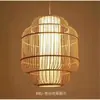 Lustre de Bambu Chinoiserie Lanterna Zen para Sala de Chá Restaurante Restaurante de Hot Pot Pousada Sudeste Asiático Lâmpadas Japonesas Criativas