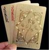Naipes de dólar, naipes de lámina dorada, naipes de lámina plateada al por mayor, oro, Tuhao, póker de oro