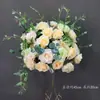 Arreglos Florales de Boda Estilo Bosque, Macetas Colgantes, Flores de Seda, Decoraciones de Pasillo, Decoraciones para la Ceremonia de Entrega del Coche de Boda, Escaparates, Plantas Verdes