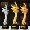 Trofeo Personalizado Competición Deportiva Deportes Béisbol Fútbol Voleibol Tenis Tenis de Mesa Bádminton Campeón de Béisbol MVP