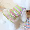 Ropa para perro gato mascota vestido de princesa perro pequeño oso teddy chaleco falda primavera y verano ropa fina venta al por mayor