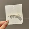 Presilha de Cabelo Dopamina com Toque de Luxo, Grampo Exquisito para Franja, Presilha Lateral Fofa, Acessório de Presilha de Cabelo