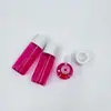 Botella PET redonda recta de pequeña capacidad 30/50/55ml con hombro alto, material de embalaje para subbotella de loción para el cuidado de la piel, esencia, agua pura, boquilla de 20 mm