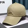 Gorra de Béisbol Bordada con Letras Estilo Coreano Estilo Japonés para Mujer Moda Ins para Cabeza Grande Profundizada con Visera Ancha Protector Solar para Pareja