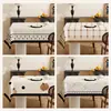 Mantel estilo vintage, impermeable y a prueba de aceite, mantel de comedor sin lavado, nuevo modelo 2025, mantel para mesa de centro, lujo ligero con un toque de alta gama, mantel retro