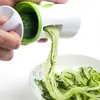 Máquina para pasta de calabaza, Máquina para pasta de menta, Rebanador y rallador en espiral para verduras y frutas