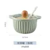 Pote único, frasco único de cerâmica para temperos, saleiro, utensílios de cozinha, caixa de temperos, pote de temperos, pote de especiarias, porta-temperos, atacado