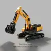 Excavadora de aleación de acero Liwei para niños, coche de juguete, niño, niño, grúa, coche de ingeniería, traje de juguete, excavadora, niño