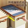 Caja de almacenamiento para ropa y pantalones, armario, dormitorio, organizador, caja de almacenamiento, hogar, plegable, suéter, tela, artefacto de almacenamiento