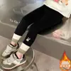 Ropa de otoño para niñas 2026 nuevo estilo pantalones niños primavera y otoño moda casual leggings ropa exterior para bebés niñas pantalones largos