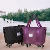 Bolsa de Viaje de Gran Capacidad Bolsa de Almacenamiento de Ropa Bolsa de Embalaje para Mudanza Bolsa de Equipaje de Hombro Multifuncional Bolsa de Viaje para Corta Distancia