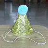 Decoración de fiesta de cumpleaños para perro gato mascota transfronteriza bandera pajarita sombrero de cumpleaños babero traje de suministros para mascotas