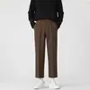 Ropa de Hombre Xintang / 2026 Primavera-Verano Nuevos Pantalones Casuales Ajustados Rectos Sueltos Estilo Coreano Modernos Versátiles para Hombre