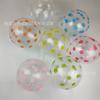 Globo de cumpleaños en español de 12 pulgadas, 2,8 g, transparente, estampado, grueso, feliz cumpleaños en español.