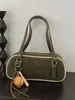 Bolso tipo almohada transfronterizo simple y moderno para mujer, bolso de hombro retro de color contrastante para otoño e invierno, bolso de hombro para commuting, bolso de alta gama