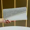 Nuevo Bolso de Mano de Lujo con Pedrería Bolso de Cadena de Cristal Exquisito de Moda Bolso de Noche para Socialité Bolso Cruzado Bolso Sobre