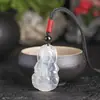 Pendente Nuvem de Calcedônia Branca Natural Agata Calcedônia Buda Guanyin Pixiu Pingente de Jade Atacado