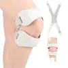 Joelheiras Esportivas Cinta de Silicone para Patelas Corrida Basquete Badminton Ajuste Pressurizado Bidirecional Equipamento de Proteção Esportiva Cinta de Força para Joelhos