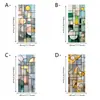 Película Electrostática Translúcida de Colores Transfronteriza Pegatinas de Vidrio Comerciales para Hogar Dormitorio Baño Balcón Puerta y Ventana Pegatinas de Embellecimiento