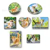 Imanes de Refrigerador de Lugares Pintorescos, Souvenirs de Viaje de Vidrio de Cristal, Regalos Personalizados, Souvenirs de Viaje, Personalización Lista para Pedir