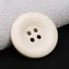 Botones de Resina de Cuatro Agujeros, Botones Redondos de Borde Amplio de Colores para Suéteres, Ropa de Abrigo de Lana, Ropa de Abrigo, Cortavientos, Botones para Trajes al por Mayor