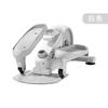 Mini elíptico silencioso doméstico transfronteiriço, máquina de pedal para emagrecimento das pernas com controle magnético, máquina para levantar os quadris, equipamento de fitness por atacado
