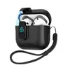 Adecuado para funda de auriculares AirPods Pro2/Pro3/4, Soporte de tapa emergente Apple, Ajuste integral