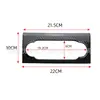 Adecuado para Toyota 22 VELOZ interior modificado ajuste de aire acondicionado parche decorativo ABS patrón de fibra de carbono accesorios modificados