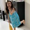 Falda de tirantes de moda para niñas, Vestido para niños, Falda de playa estilo coreano para bebé, Ropa para niños, Ropa de verano 2025, Nuevo estilo en stock