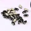 Venta al por mayor del fabricante Diamante de Garra Marquise Vidrio Cosido a Mano Diamante Agarrar Diamante DIY Accesorios de Boda Ropa Cuello Accesorios Decorativos