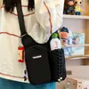 Bolso Bandolera Funcional Estilo Japonés con Esquema de Colores Vibrantes y Múltiples Bolsillos, Adecuado para Parejas para Compras Diarias y Viajes al Aire Libre