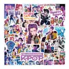 60 Adesivos Kpop Caçador de Demônios da Amazon Filme Brilhante Coreano Adesivos de Desenho Animado Adesivos de Mala Computador