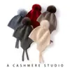 Gorro de Punto de Cachemira 2026 Otoño e Invierno Unisex para Niños, Moderno y Versátil, Casual, Cálido, Protector de Orejas y a Prueba de Frío