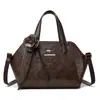 Bolso de Mujer 2026 Nuevo Modelo de Comercio Exterior Gran Capacidad Bolso de Hombro Cruzado Simple Bolso de Mano Retro Europeo y Americano Bolso de Concha
