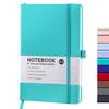 Caderno com Alça A5 Transfronteiriço Bloco de Notas Simples para Negócios Caderno Portátil de Cor Pura Atacado A6 Pode Ser Impresso com Logo