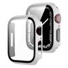 Adequado para Todas as Séries do Apple Watch 12, Película de Vidro Temperado com Spray de Óleo Fosco para PC com Capa Integrada de Cobertura Total