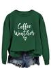 Suéter nuevo para mujer en stock, venta al por mayor, tendencia de moda, clima de café, comercio exterior transfronterizo de Amazon